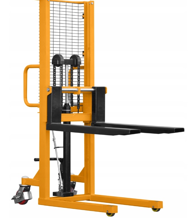 Wózek paletowy masztowy paleciak ręczny 800 kg 1,6 m
